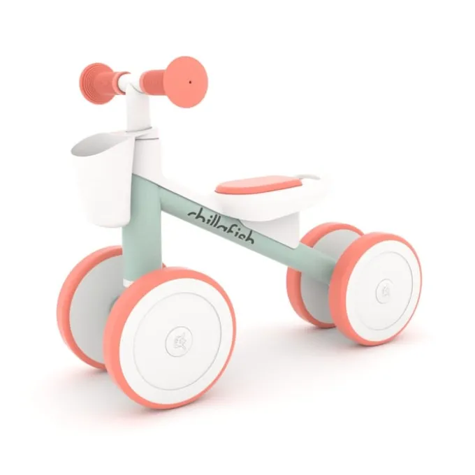 Laufrad | Rutschrad | Quadi Racer, Koralle