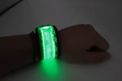 LED Klackband - neongrün