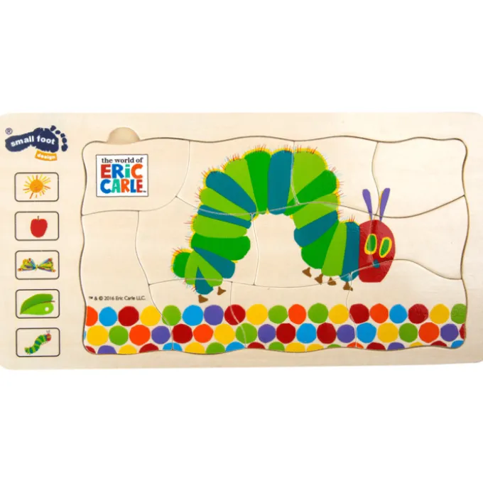 Lege Puzzle - Die kleine Raupe Nimmersatt