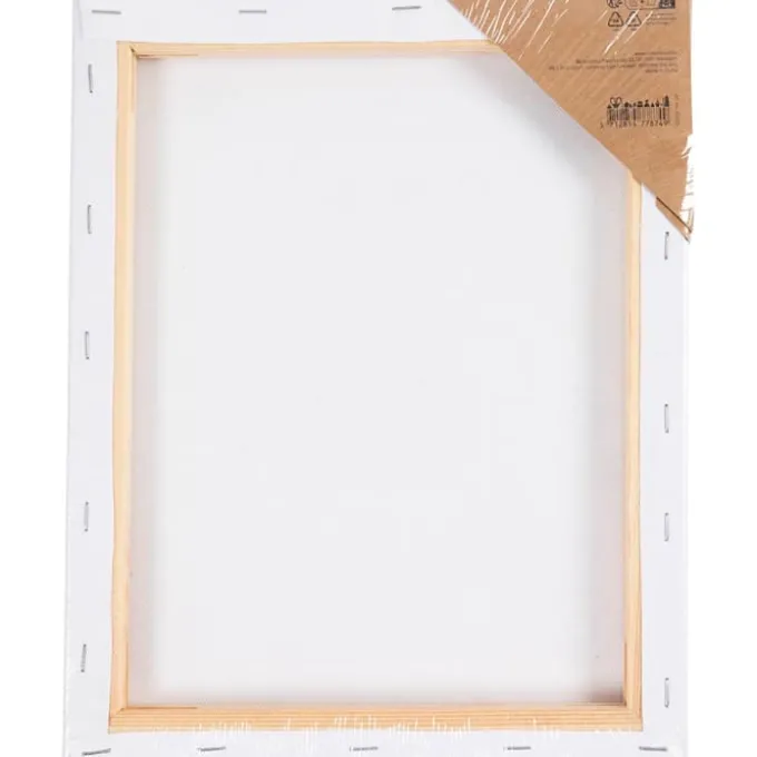 Leinwand zum Ausmalen 24x30 cm - Roboter