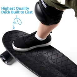 Lern-Skateboard für Kids - salbeigrün