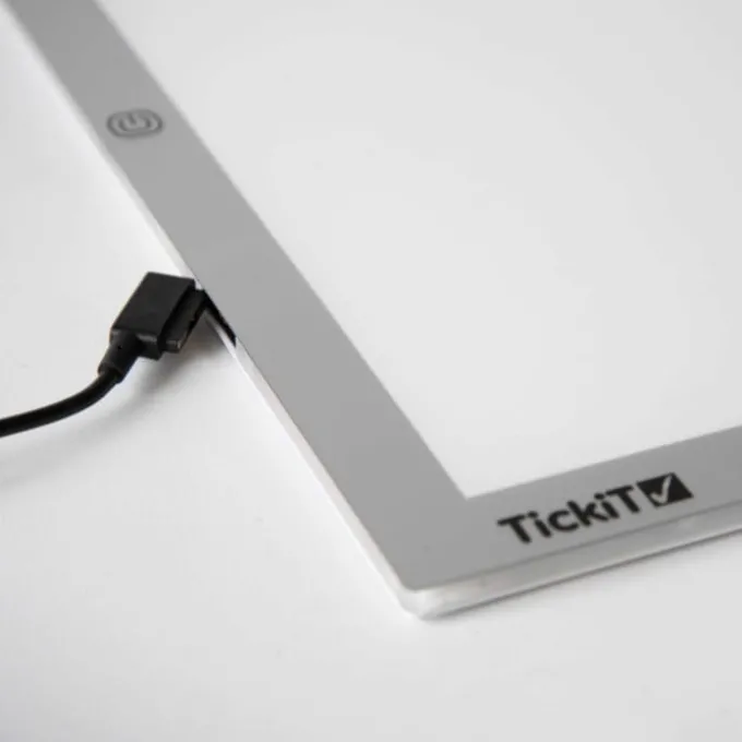 Lichtplatte A3 - tragbar