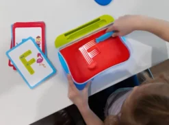 Lichttafel - Buchstaben und Zahlen schreiben (A-Z)