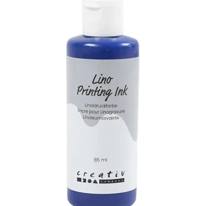 Linoldruckfarbe 85 ml - blau
