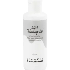 Linoldruckfarbe 85 ml - weiß