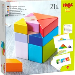 Logikspiel - Tangram Würfel