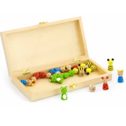 Ludo im Holzkoffer
