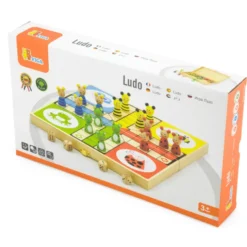 Ludo im Holzkoffer