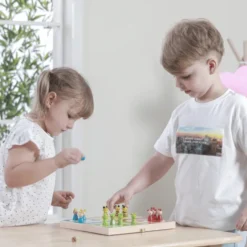Ludo im Holzkoffer