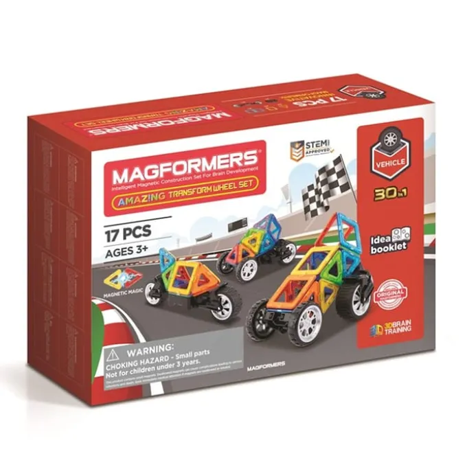 Magformers Coole Karren - 17 Stk.