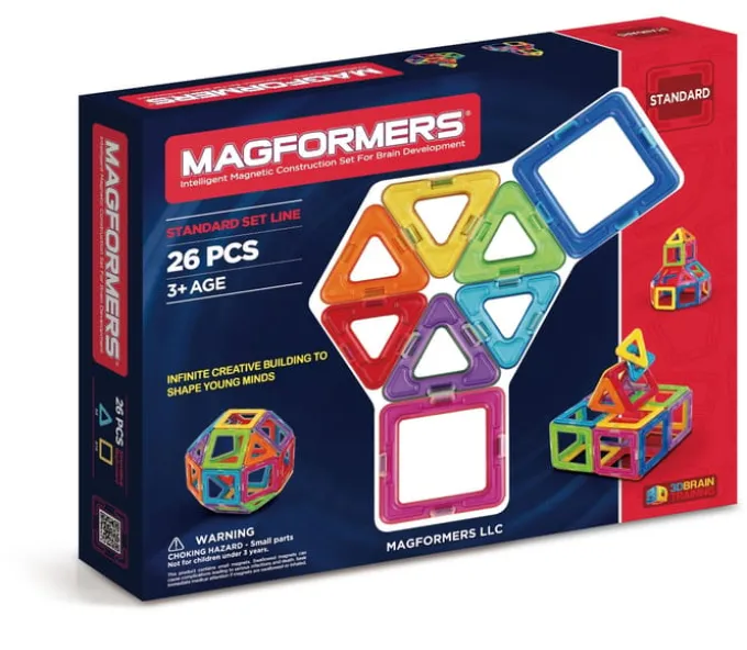 Magformers Drei- und Vierecke - 26 Stk.