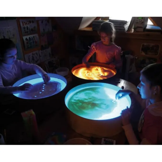Magic Light Table Leuchttisch - rund