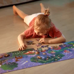 Magischer Wald - XXL Glow Puzzle, 200tlg.
