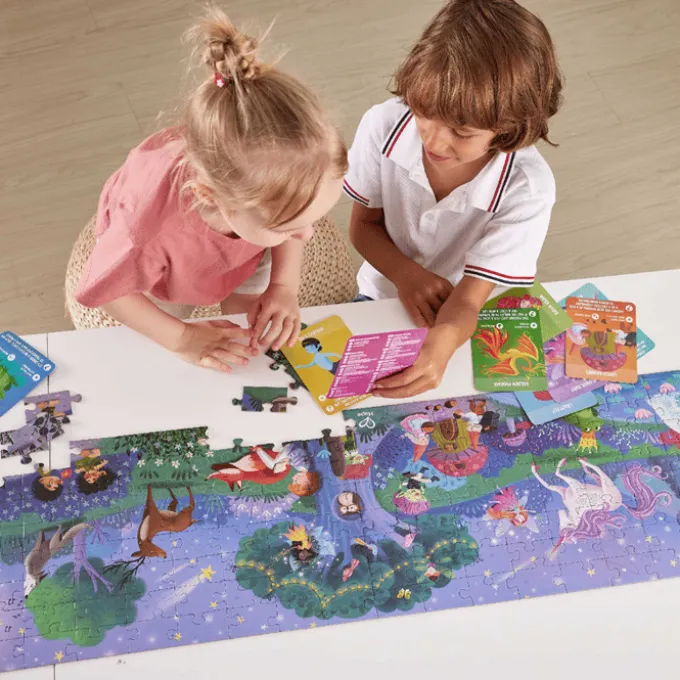 Magischer Wald - XXL Glow Puzzle, 200tlg.