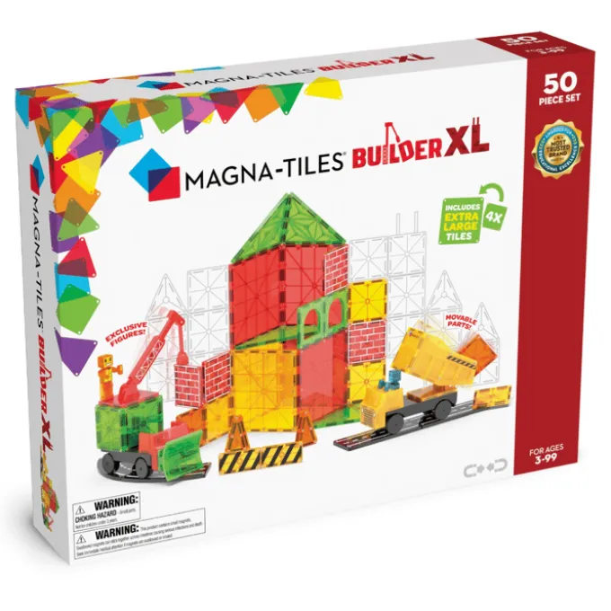 Magna-Tiles | Builder XL, 50 Stk.
