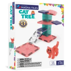 Magna-Tiles | Der kleine Katzenkratzbaum, 13 Stk.