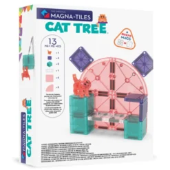 Magna-Tiles | Der kleine Katzenkratzbaum, 13 Stk.