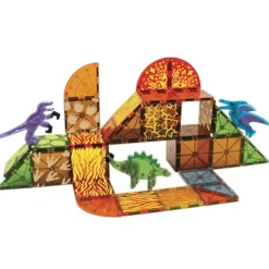 Magna-Tiles - Dino World, 40 Teile