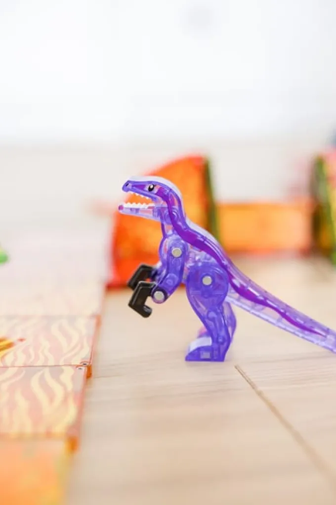 Magna-Tiles - Dino World, 40 Teile