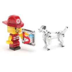 Magna-Tiles | Feuerwehr mit Ton und Licht, 50 Stk.