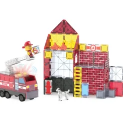 Magna-Tiles | Feuerwehr mit Ton und Licht, 50 Stk.