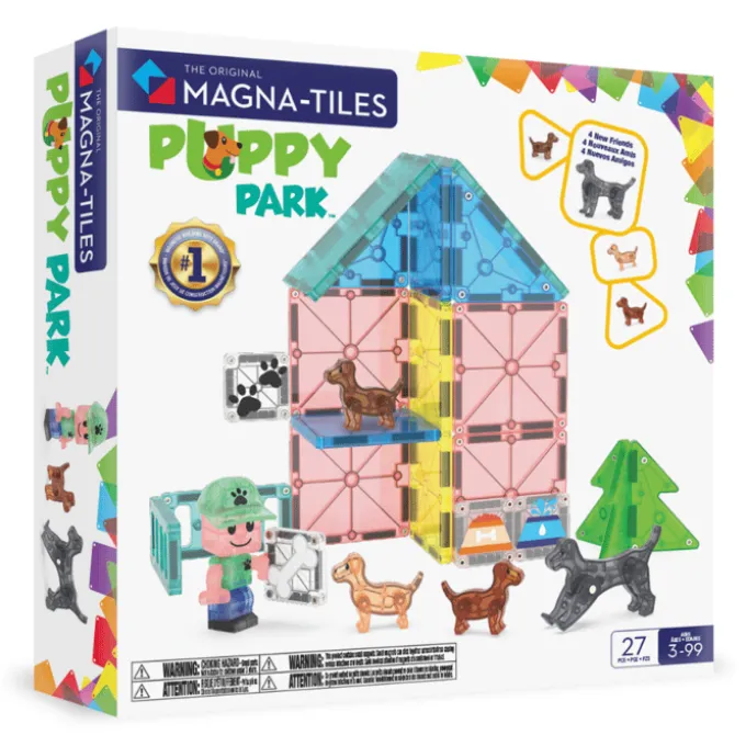 Magna-Tiles | Hundekindergarten, 27 Stk.