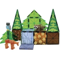 Magna-Tiles - Leben im Wald, 25 Teile