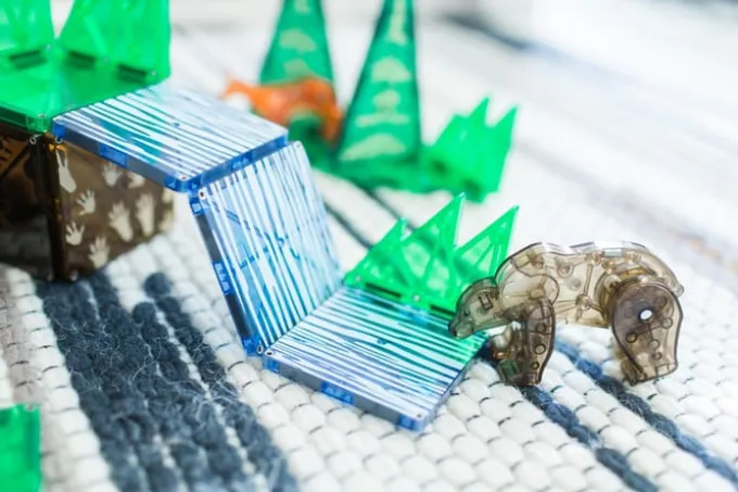 Magna-Tiles - Leben im Wald, 25 Teile