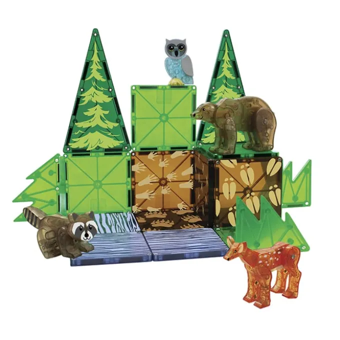 Magna-Tiles - Leben im Wald, 25 Teile