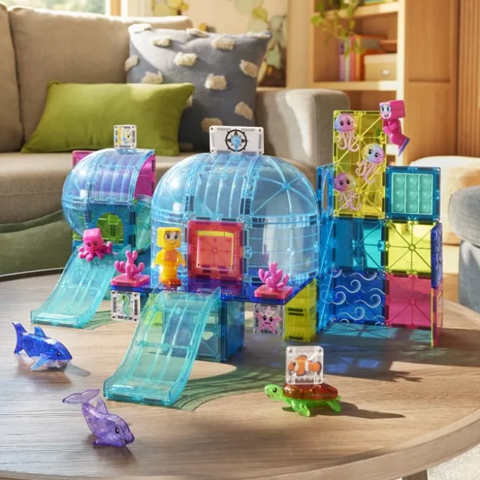Magna-Tiles | Meereslabor, 58 Stk.