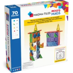 Magna-Tiles | microMAGS Deluxe, 70 Stk.