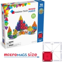 Magna-Tiles | microMAGS Deluxe, 70 Stk.