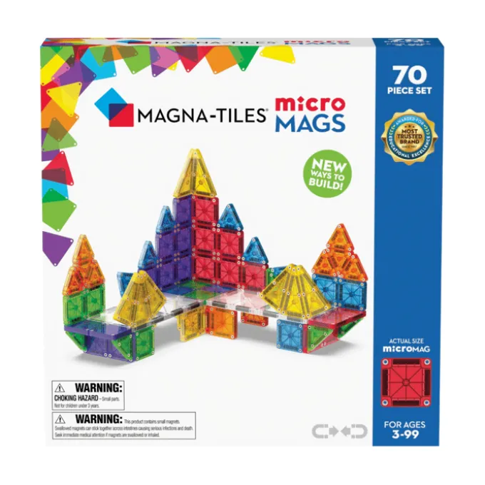 Magna-Tiles | microMAGS Deluxe, 70 Stk.