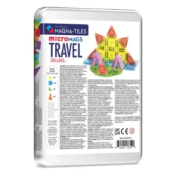 Magna-Tiles | microMAGS Deluxe Reiseset, 55 Stk.