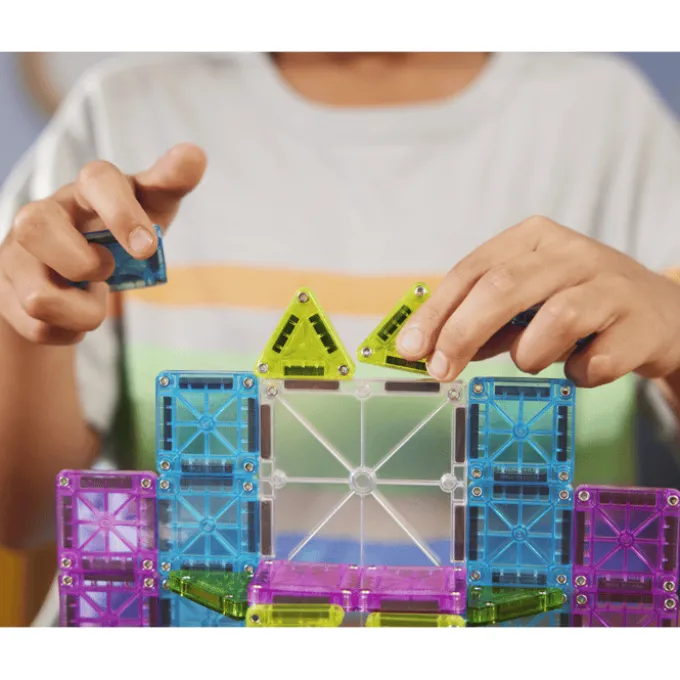 Magna-Tiles | microMAGS Deluxe Reiseset, 55 Stk.