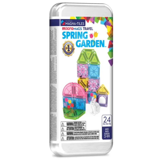 Magna-Tiles | microMAGS Spring Garden, 24 Stk