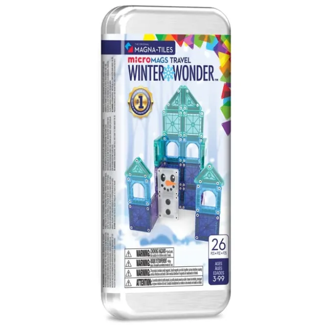 Magna-Tiles | microMAGS Winterwunderland, 26 Stk.