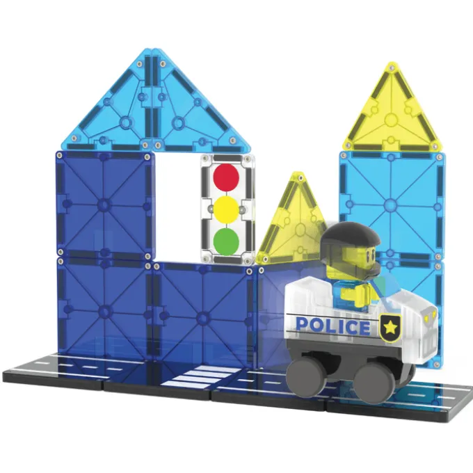 Magna-Tiles | Polizeistreife, 20 Stk.