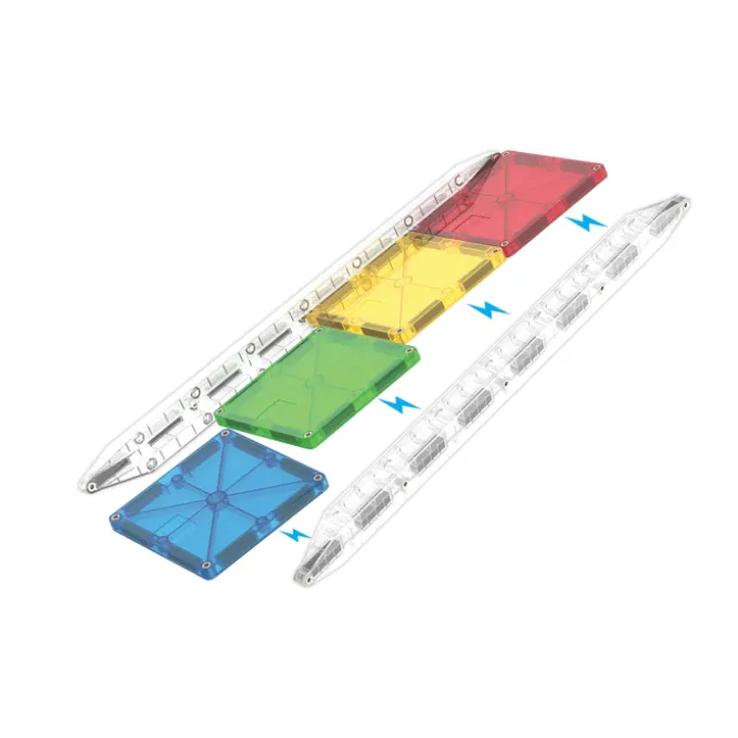 Magna-Tiles | Rail Racers Rail Pack, 8 Stk
