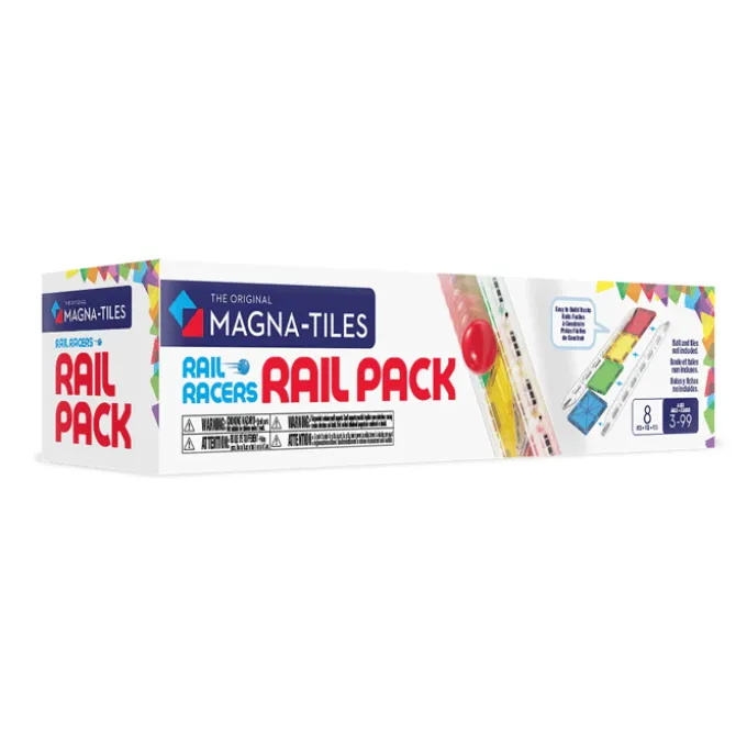 Magna-Tiles | Rail Racers Rail Pack, 8 Stk