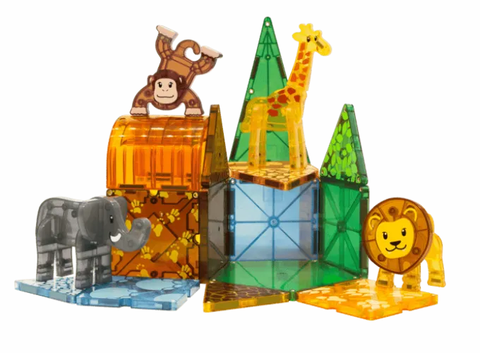 Magna-Tiles | Safaritiere, 25 Stck.