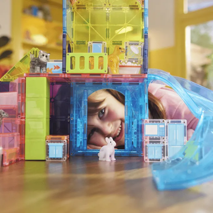 Magna-Tiles | Schlaraffenland der Tiere, 50 Stk.