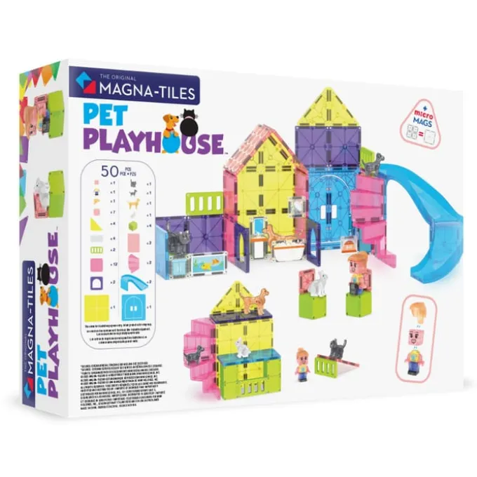 Magna-Tiles | Schlaraffenland der Tiere, 50 Stk.