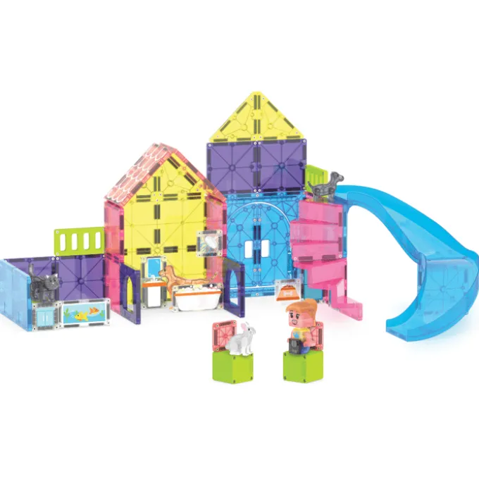 Magna-Tiles | Schlaraffenland der Tiere, 50 Stk.