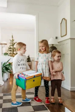 Magna-Tiles Spielmatte und Aufbewarung