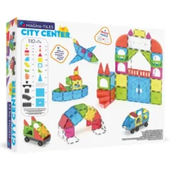 Magna-Tiles | Stadtzentrum, 110 Stk.