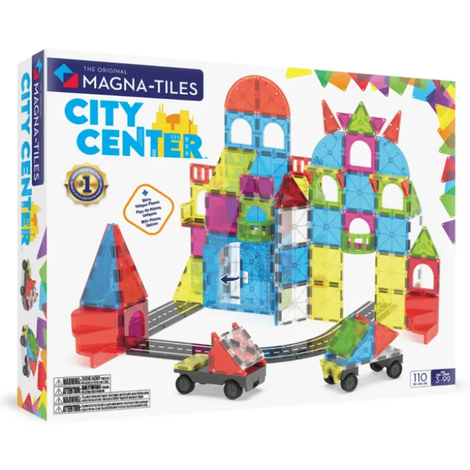Magna-Tiles | Stadtzentrum, 110 Stk.