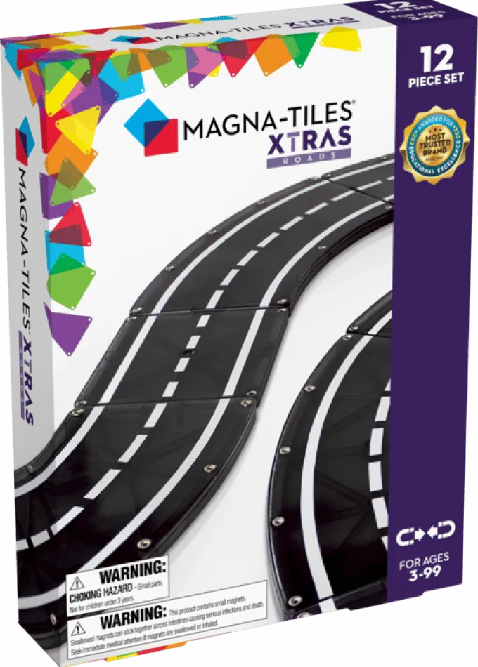 Magna-Tiles | Straße, 12 Teile