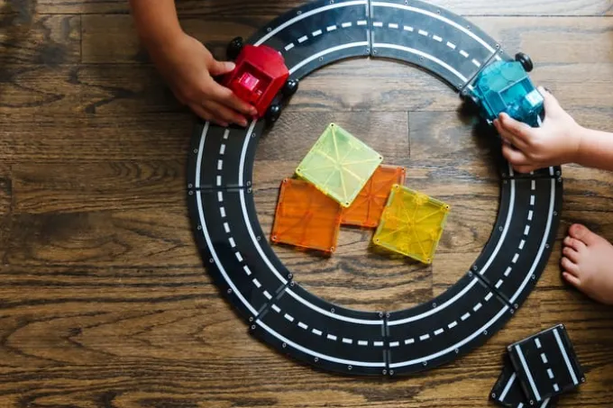 Magna-Tiles | Straße, 12 Teile