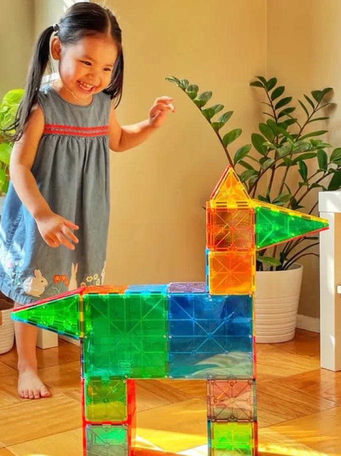 Magna-Tiles Transparent - 100 Stk.